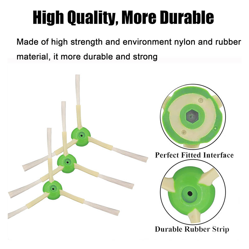 JUNSUNMAY 9Pcs For iRobot Roomba i3 / i4 / i6 / i7 / i8 / E5 / E6 Main Brush Side Brush Filter Vacuum Bag Set JUNSUNMAY 9Pcs For iRobot Roomba i3 / i4 / i6 / i7 / i8 / E5 / E6 Main Brush Side Brush Filter Vacuum Bag Set